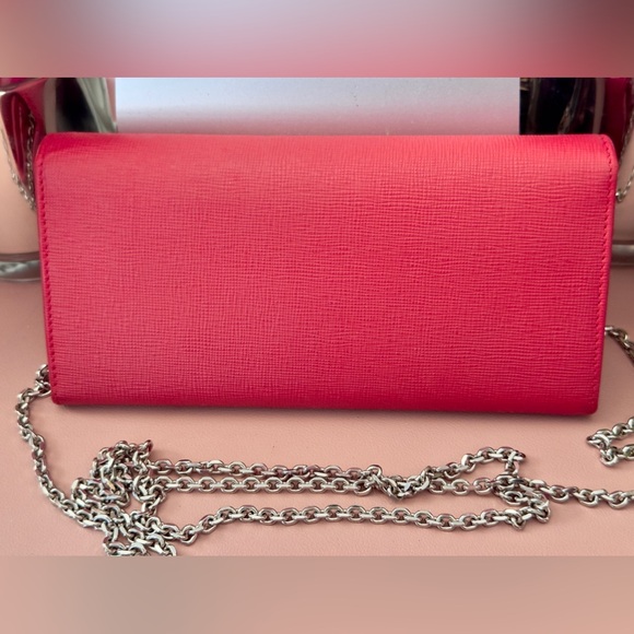 Fendi Chain Wallet WOC - Red - Picture 3 of 14